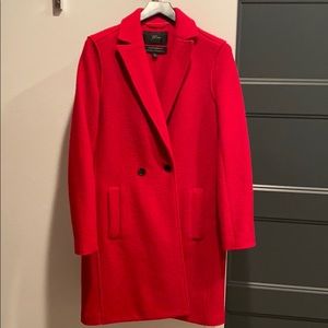 Daphne topcoat in Italian boiled wool